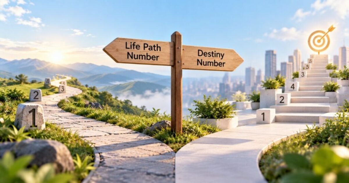 life path number vs destiny number